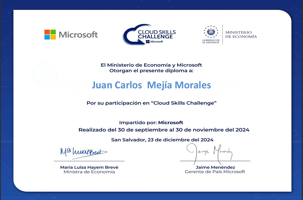 Certificación 1