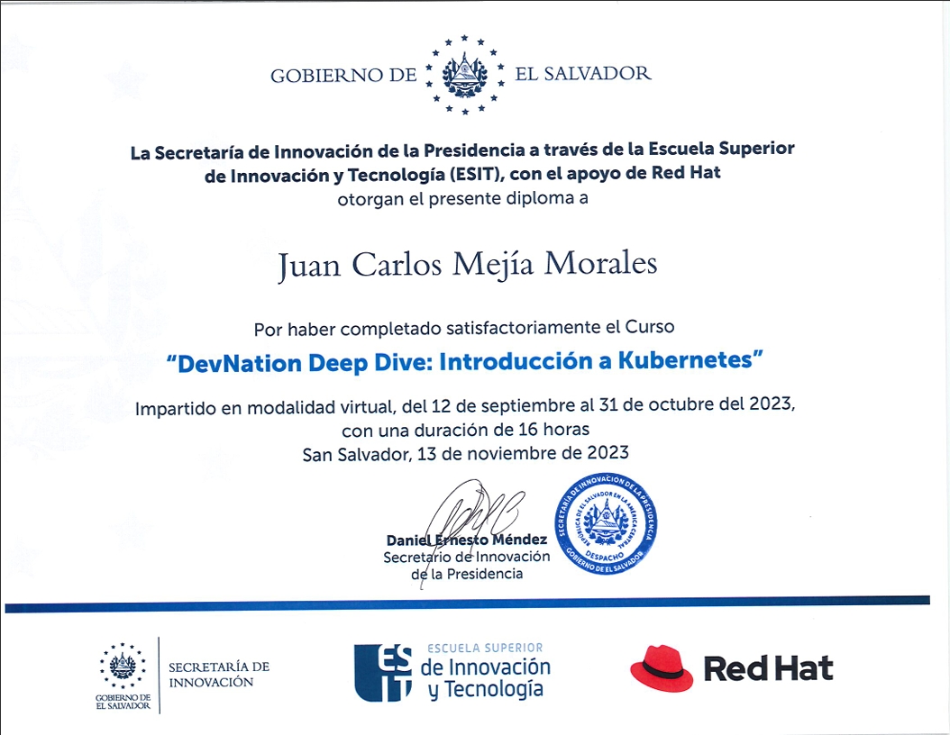 Certificación 16