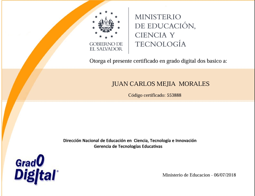 Certificación 2